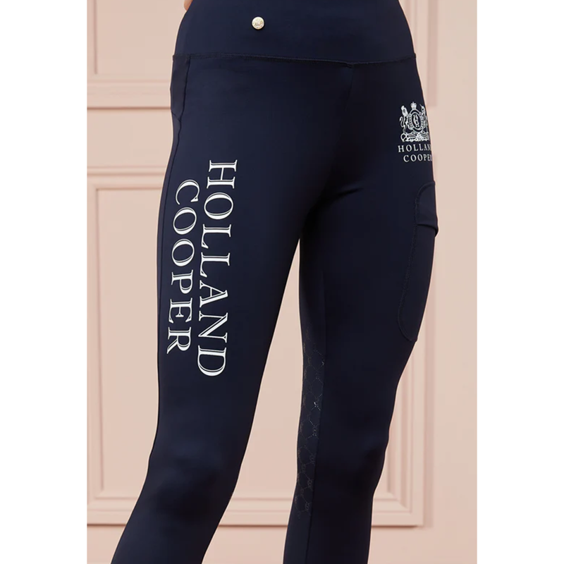 Holland Cooper Sport Legging - Ink Navy-5
